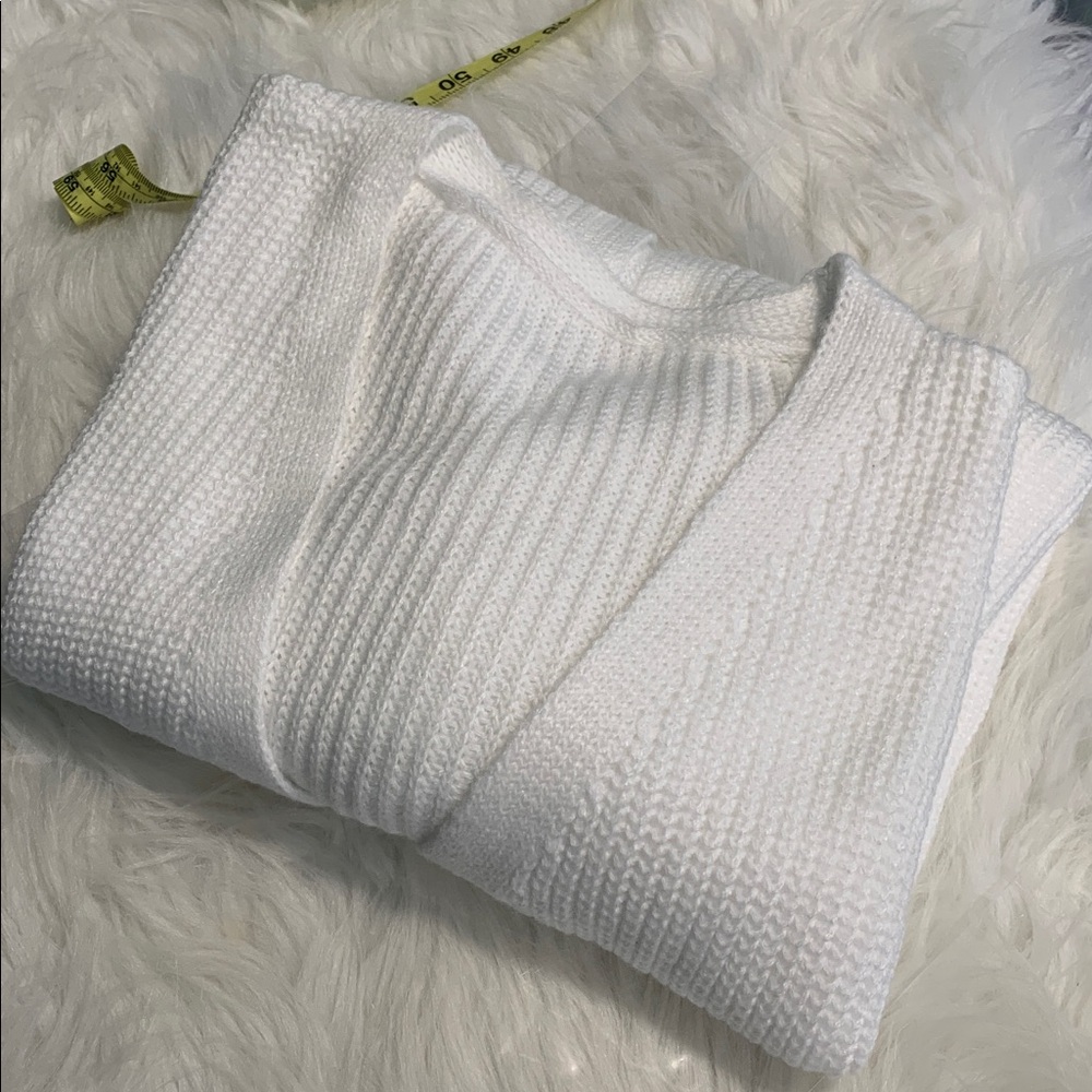 SHEIN Cream Textured Cardigan